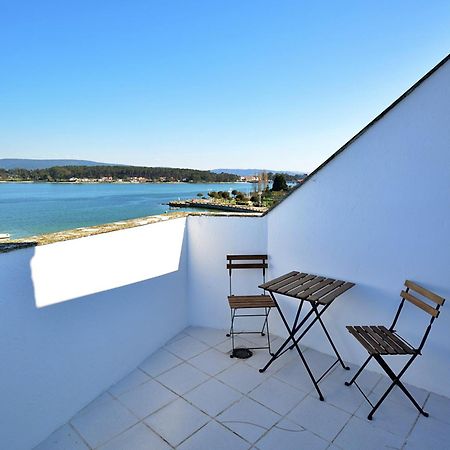 Apartamento Con Terraza Frente Al Mar En O Grove Buitenkant foto
